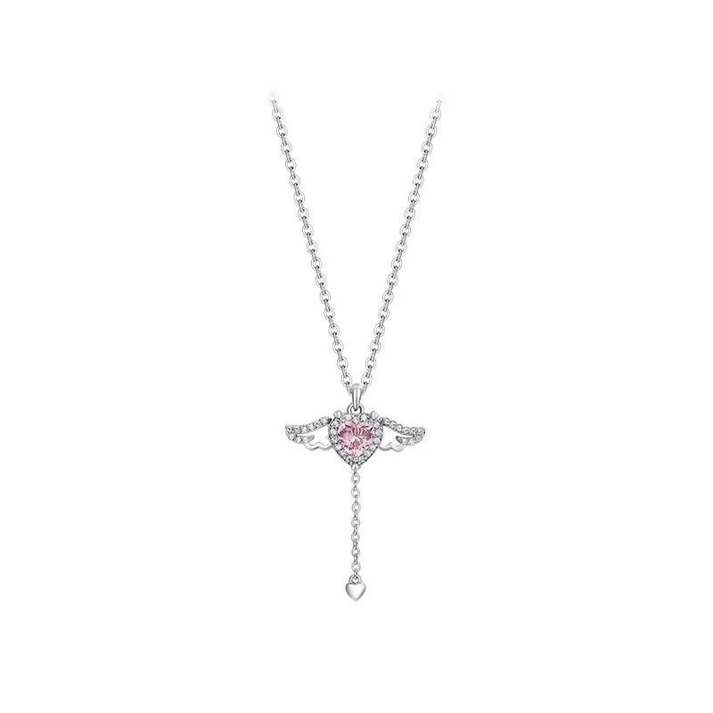 Collar y2k Corazón Alas - Imagen 2